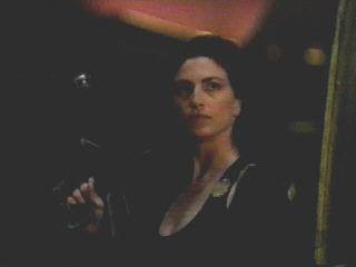 Aeryn with gun